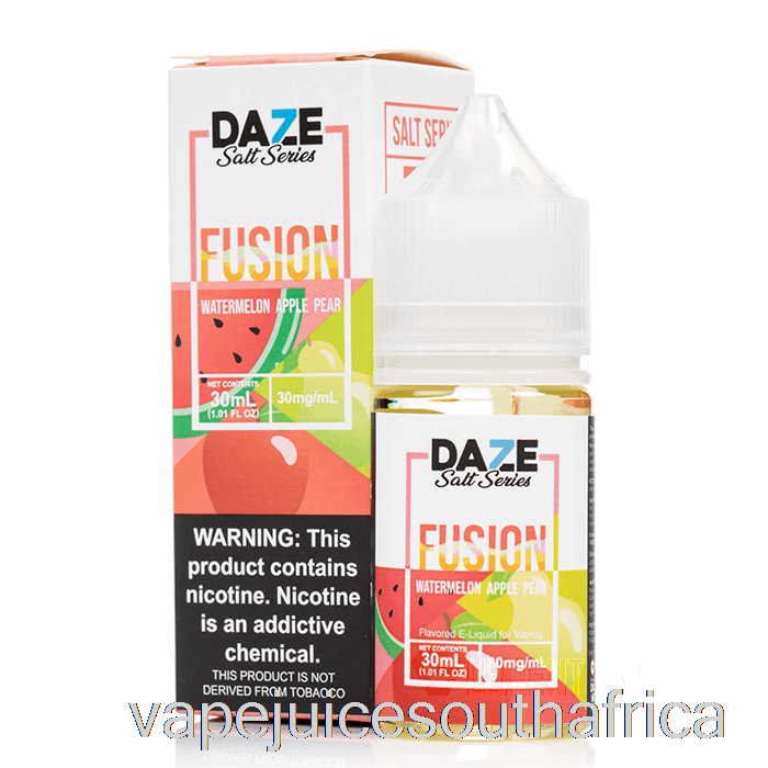 Vape Pods Watermelon Apple Pear - 7 Daze Salts - 30Ml 50Mg